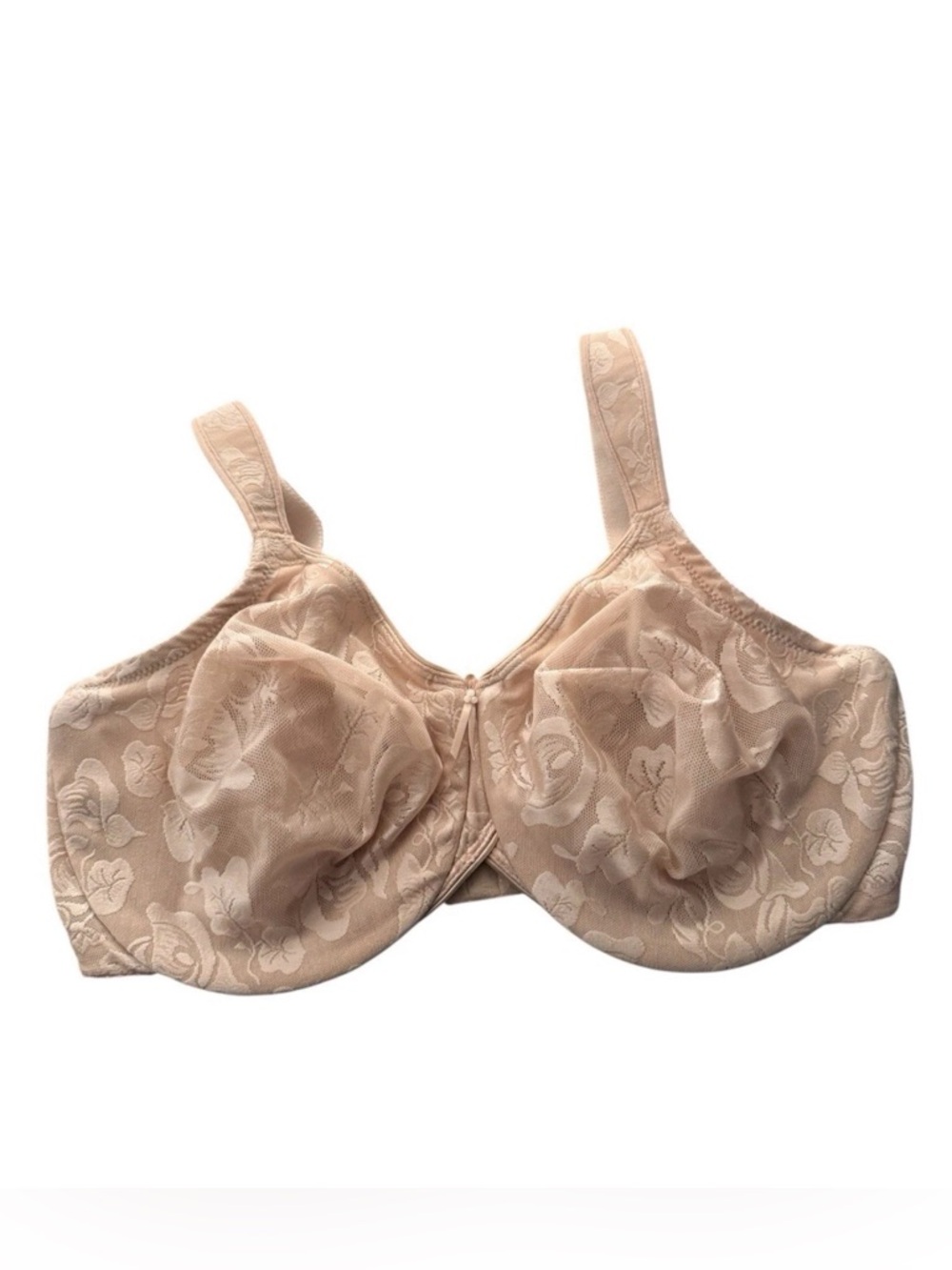 WACOAL 85567 Women’s Awareness Full Figure Seamless Underwire Bra 40DDD Beige - Picture 3 of 4